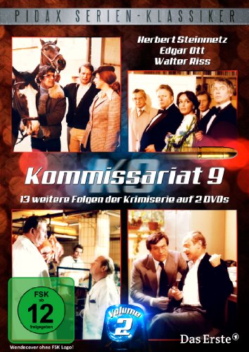 DVD - Kommissariat 9, Vol. 2 - 13 weitere Folgen der erfolgreichen Krimiserie (Pidax Serien-Klassiker) [2 DVDs]