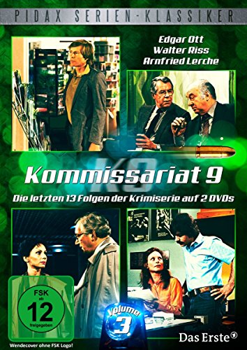 DVD - Kommissariat 9, Vol. 3 - Die letzten 13 Folgen der erfolgreichen Krimiserie (Pidax Serien-Klassiker) [2 DVDs]