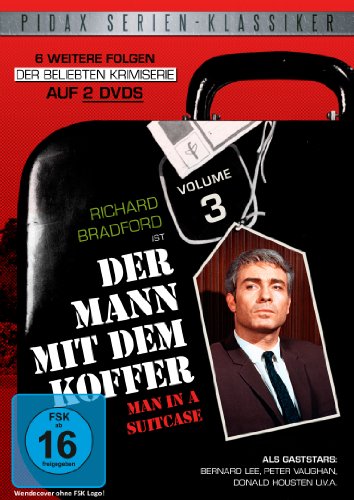  - Der Mann mit dem Koffer, Vol. 3 (Man in a Suitcase) - 6 Folgen der Kultserie (Pidax Serien-Klassiker) [2 DVDs]