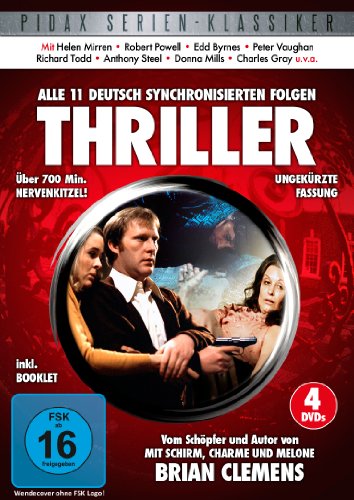  - Thriller - Alle 11 deutsch synchronisierten Folgen der Kultserie von Brian Clemens ( Mit Schirm, Charme und Melone ) (Pidax Serien-Klassiker) [4 DVDs]