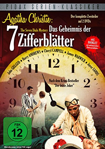 DVD - Agatha Christie: Das Geheimnis der 7 Zifferblätter - The Seven Dials Mystery (PIDAX Serien-KLassiker)