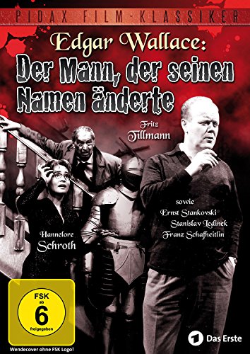 DVD - Edgar Wallace: Der Mann, der seinen Namen änderte (PIDAX Film-Klassiker)
