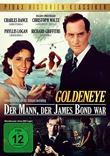 - Goldeneye - Der Mann, der James Bond war / Spannende, starbesetzte Filmbiografie mit Charles Dance und Christoph Waltz über den 007-Schöpfer Ian Fleming (Pidax Historien-Klassiker)