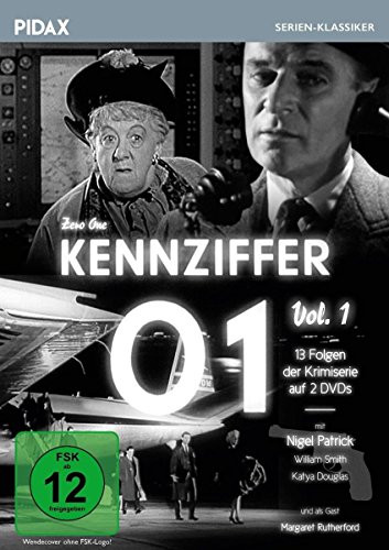  - Kennziffer 01 (Zero One) / 13 Folgen der Kriminalserie mit Nigel Patrick und vielen Stars, u.a. MISS MARPLE-Darstellerin Margaret Rutherford (Pidax Serien-Klassiker) [2 DVDs]