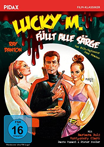  - Lucky M. füllt alle Särge / Spannender Kriminalfilm von Kult-Regisseur Jess Franco (Pidax Film-Klassiker)