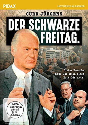 DVD - Der schwarze Freitag / Spannender Film über den New Yorker Börsenkrach 1929 mit Curd Jürgens, Erik Ode und Dieter Borsche (Pidax Film-Klassiker)