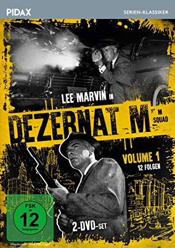 - Dezernat M, Vol. 1 (M Squad) / 12 Folgen der legendären Kriminalserie mit Lee Marvin (Pidax Serien-Klassiker) [2 DVDs]