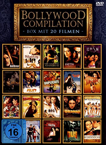 DVD - Nice Price Editon Bollywood Fan Paket (Bollywood Compilation Box mit 20 Filmen auf 10 DVDs)