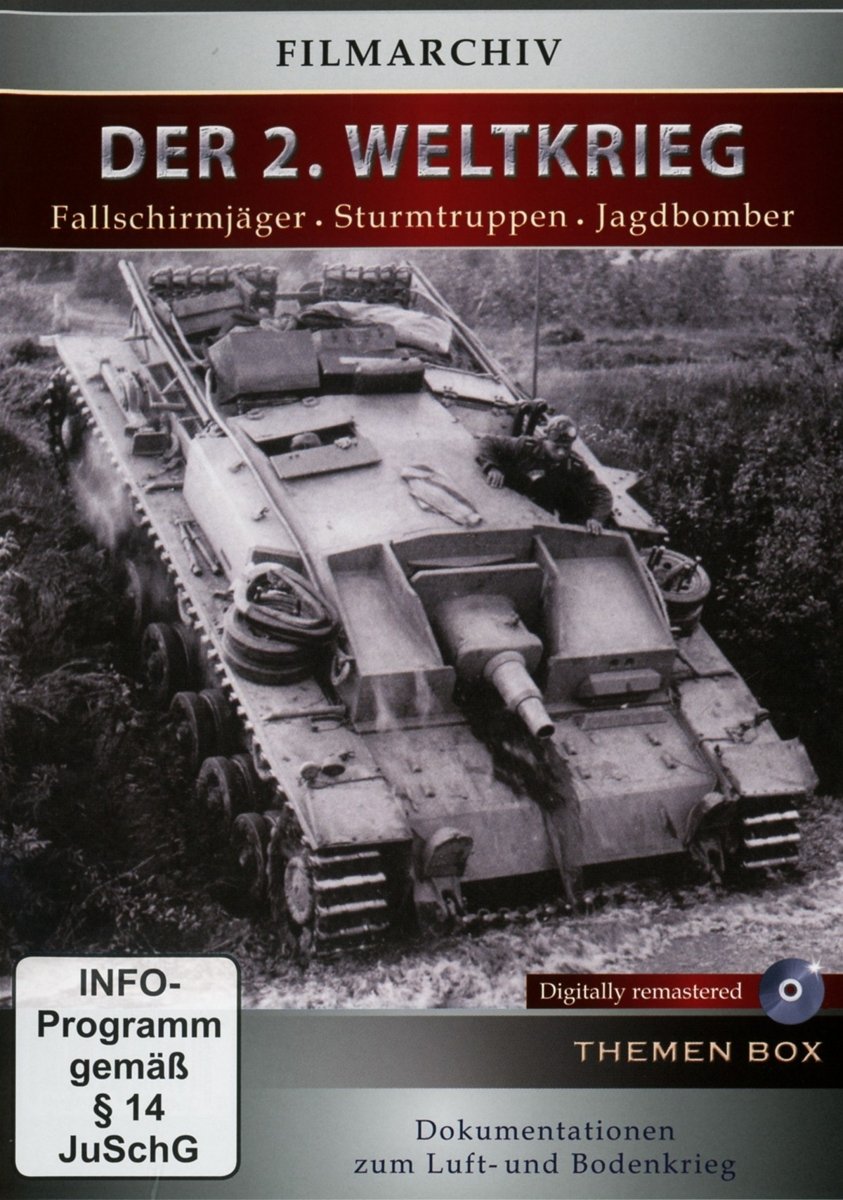 DVD   - Der 2. Weltkrieg: Fallschirmjäger, Sturmtruppen, Jagdbomber
