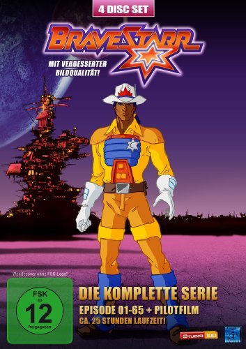  - Bravestarr - Die komplette Serie, Episoden 1-65 + Pilotfilm [4 DVDs]