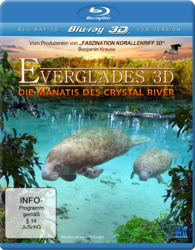  - Abenteuer Everglades 3D - Die Manatis des Crystal River [3D Blu-ray]