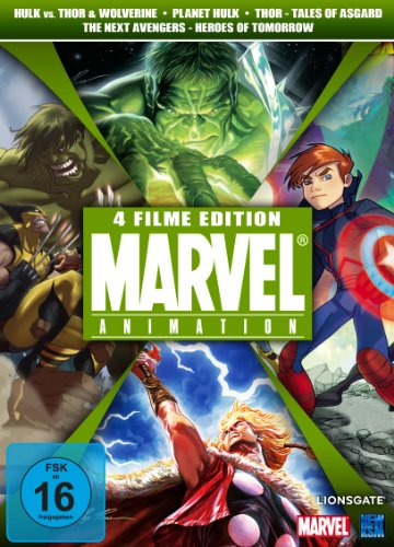  - Marvel Animation Vol. 2 (Hulk vs. Thor & Wolverine, The Next Avengers, Planet Hulk & Thor - Tales of Asgard) [4 DVDs]