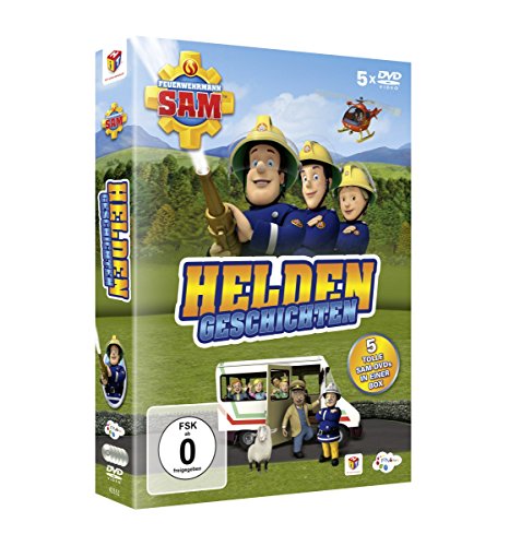 DVD - Feuerwehrmann Sam - Heldengeschichten - Limitierte Auflage [5 DVDs]