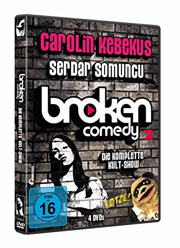 DVD - Carolin Kebekus & Serdar Somuncu : Broken Comedy - Die komplette Kultshow [4 DVDs]