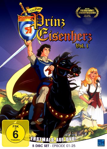 - Die Legende von Prinz Eisenherz - Vol. 1 (Episoden 1-25) [5 DVDs]
