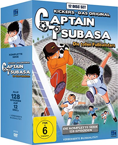 DVD - Captain Tsubasa: Die tollen Fußballstars - Die komplette Serie [12 DVDs]