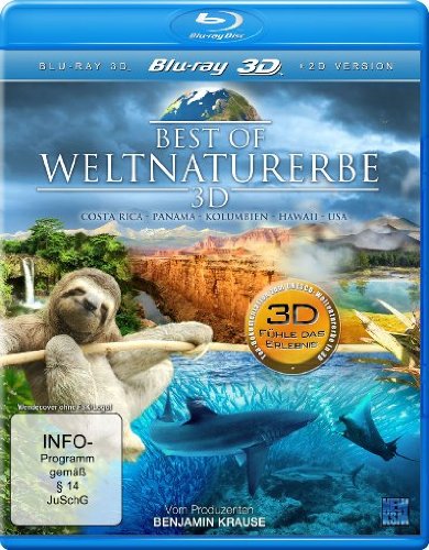  - Best Of Weltnaturerbe 3D - Fühle das Erlebnis [Blu-ray]