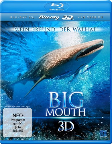 Blu-ray - Big Mouth - Mein Freund der Walhai (2D & 3D Version) [Real-3D Blu-ray]