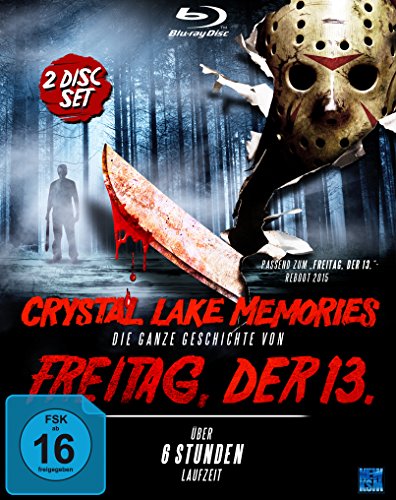 Blu-ray - Crystal Lake Memories - Die ganze Geschichte von Freitag der 13. (Blu-ray) (2 Disc-Set) (Limitierter & nummerierter Silberglanzfolienschuber mit Hochprägung)