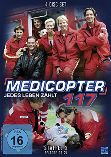 DVD - Medicopter 117 - Jedes Leben zählt (Staffel 2: Folge 09-21 im 4 Disc-Set)