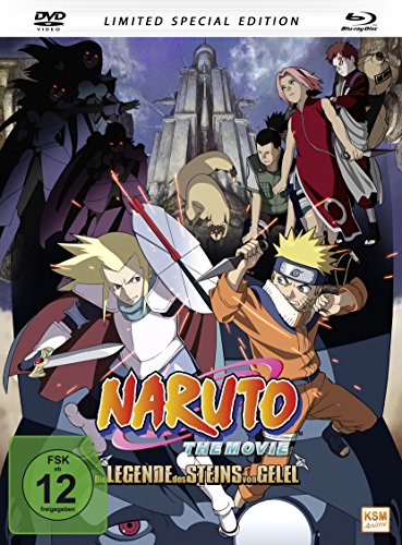  - Naruto - The Movie 2: Die Legende des Steins von Gelel (Limited Special Edition im Mediabook inkl. DVD + Blu-ray) [Limited Edition]