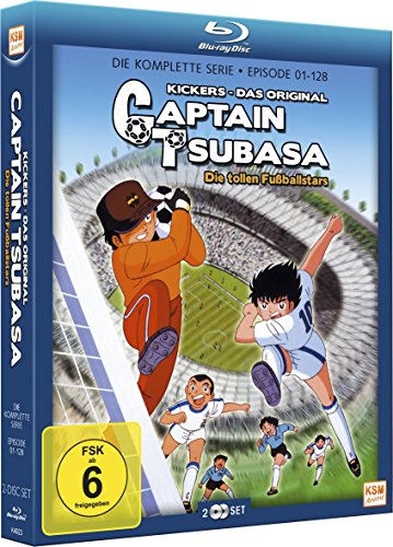  - Captain Tsubasa - Die tollen Fußballstars (Limited Gesamtedition) (Episode 01-128) (2 Disc Set) [Blu-ray]