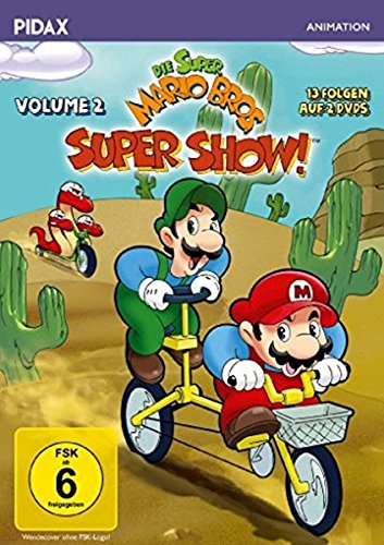  - Die Super Mario Bros. Super Show!, Vol. 2 / Weitere 13 Folgen mit dem berühmten Videospiel-Duo + 3 Bonusepisoden (Pidax Animation) [2 DVDs]