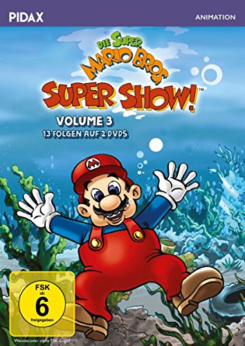  - Die Super Mario Bros. Super Show!, Vol. 3 / Weitere 13 Folgen mit dem berühmten Videospiel-Duo + 3 Bonusepisoden (Pidax Animation) [2 DVDs]