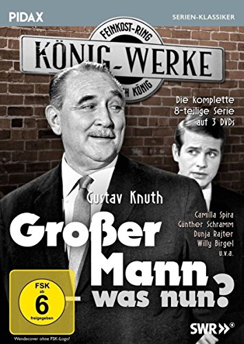  - Großer Mann - was nun? / Die komplette 8-teilige Kultserie mit Gustav Knuth (Pidax Serien-Klassiker) [3 DVDs]