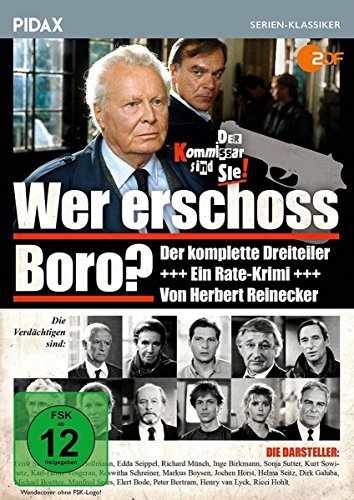  - Wer erschoss Boro? / Der komplette 3-teilige Rate-Krimi von Herbert Reinecker (Pidax Serien-Klassiker)