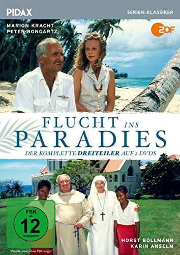 DVD - Flucht ins Paradies / Der komplette Abenteuer-Dreiteiler mit Starbesetzung (Pidax Serien-Klassiker) [2 DVDs]