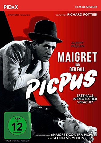 DVD - Maigret und der Fall Picpus (Picpus) / Spannender Maigret-Krimi nach einem Roman von Georges Simenon (Pidax Film-Klassiker)