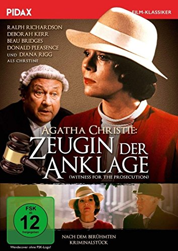  - Agatha Christie: Zeugin der Anklage (Witness for the Prosecution) / Fulminante Verfilmung des Agatha Christie-Klassikers mit Starbesetzung (Pidax Film-Klassiker)