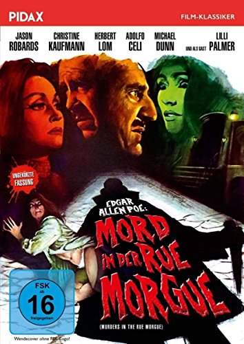 DVD - Mord in der Rue Morgue (Murders in the Rue Morgue) / Hochspannende Edgar Allan Poe-Gruselverfilmung mit Starbesetzung (Pidax Film-Klassiker)