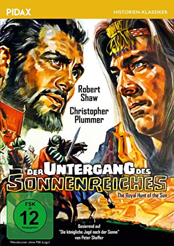 - Der Untergang des Sonnenreiches (The Royal Hunt of the Sun) / Abenteuerfilm um die Eroberung des Inkareiches mit Starbesetzung (Pidax Historien-Klassiker)