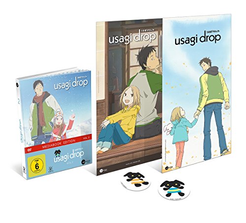 DVD - Usagi Drop - Vol. 2 - Limited Mediabook (inkl. Maxi Poster & 2 Sticker)