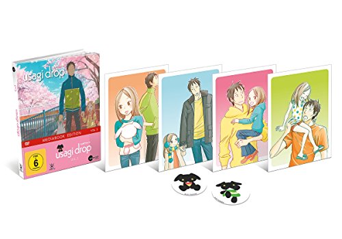 DVD - Usagi Drop - Vol. 3 - Limited Mediabook (inkl. 4 Art Cards & 2 Sticker)