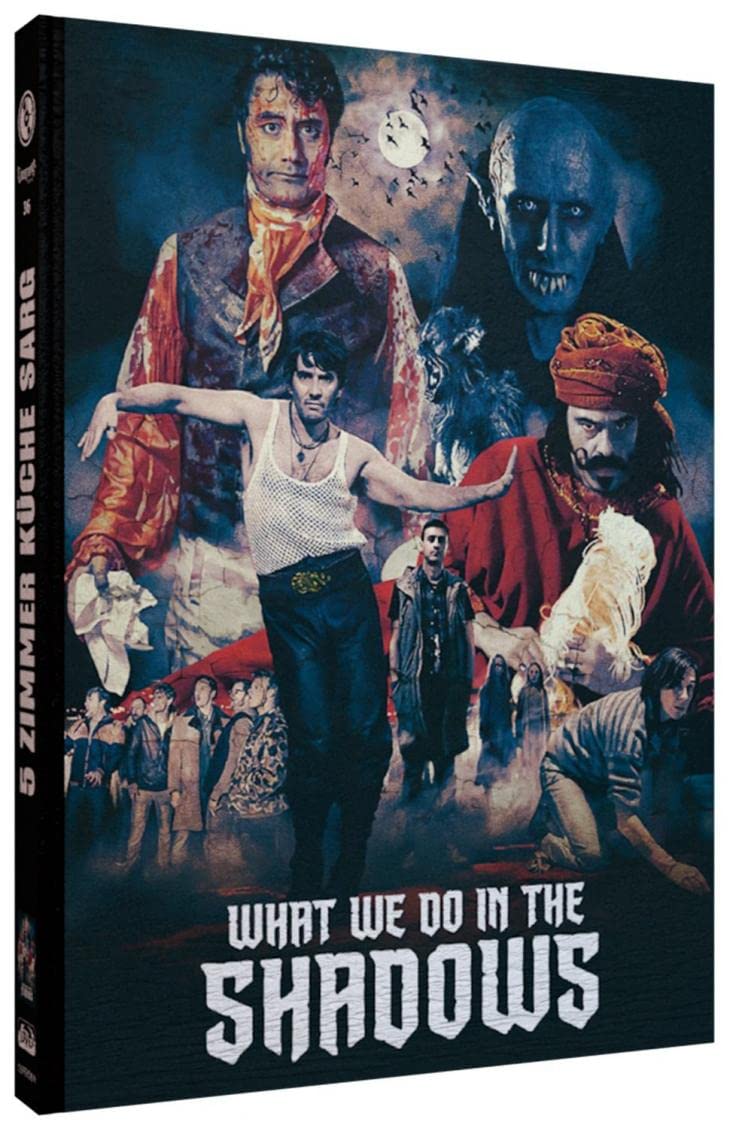 Blu-ray - 5 Zimmer Küche Sarg - What We Do In The Shadows (  DVD) (Limited Cinestrange Extreme 2-Disc Mediabook Edition)
