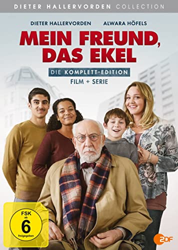 Hallervorden, Dieter, Höfels, Alwara, Monn, Ursela, Göze, Julius Gabriel, Kohrs, Latisha, Kudrjawizki, Lior, Stein, Axel, Groos, Wolfgang, Petry, Marco, Hallervorden, Dieter, Höfels, Alwara - Mein Freund, das Ekel - Die Komplett-Edition: Film + Serie [3 DVDs]