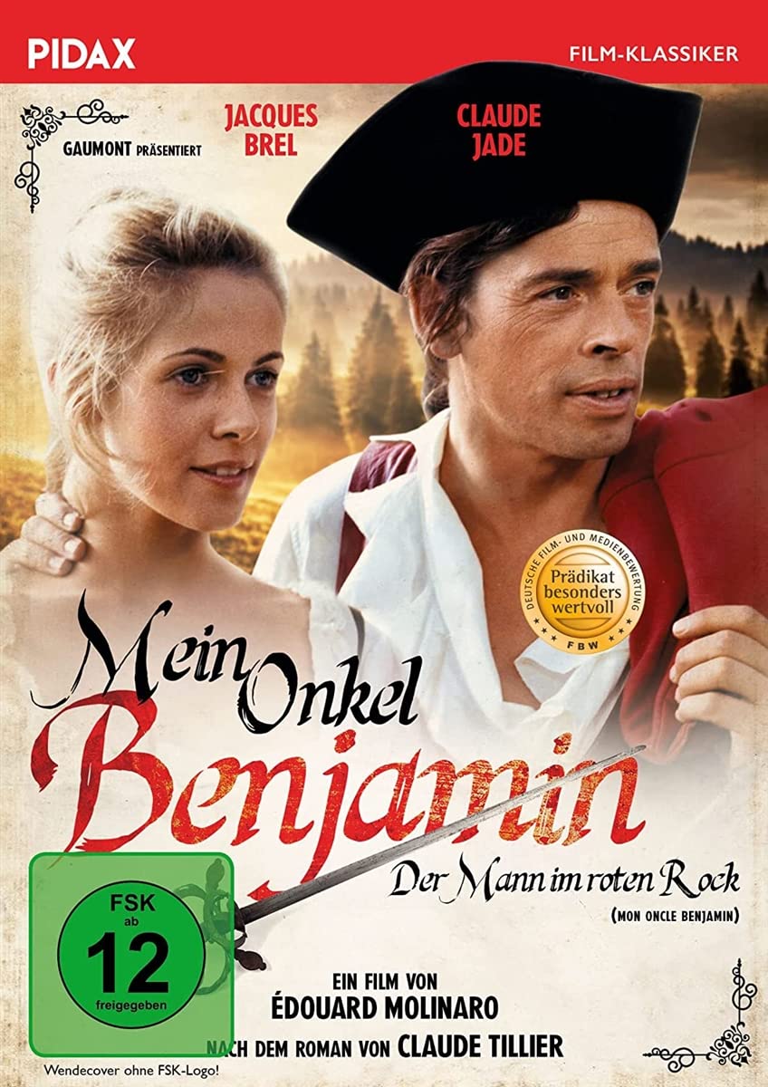DVD - Mein Onkel Benjamin - Der Mann im roten Rock (PIDAX Film-Klassiker)