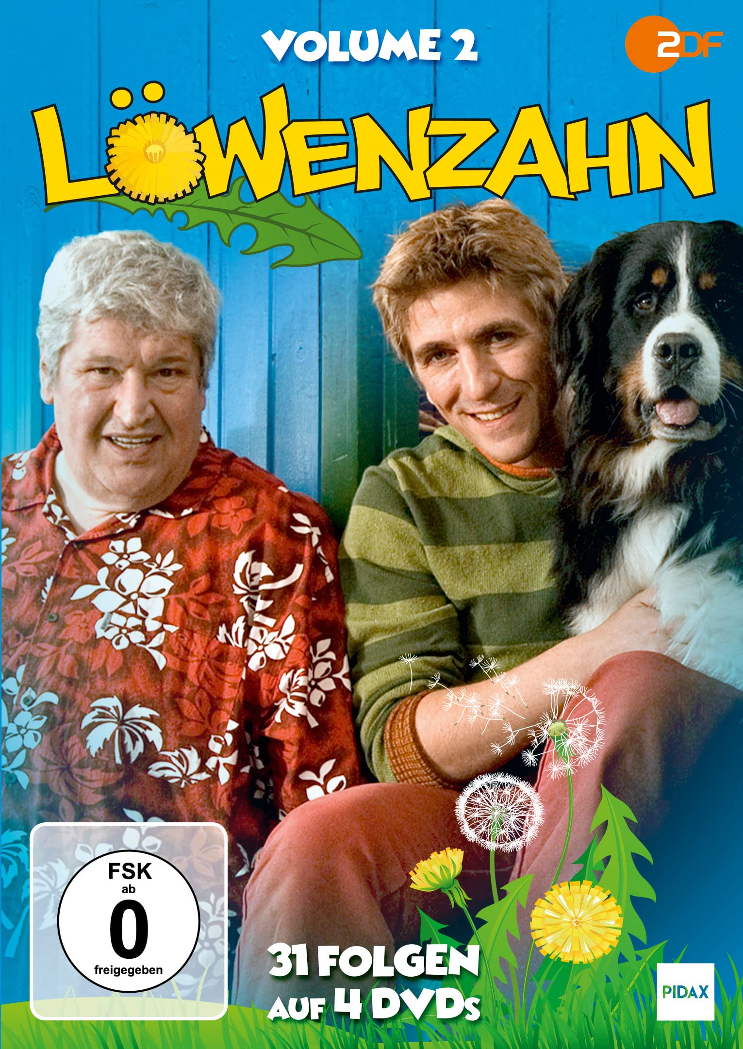 DVD - Löwenzahn Volume 2 (31 Folgen auf 4 DVDs)