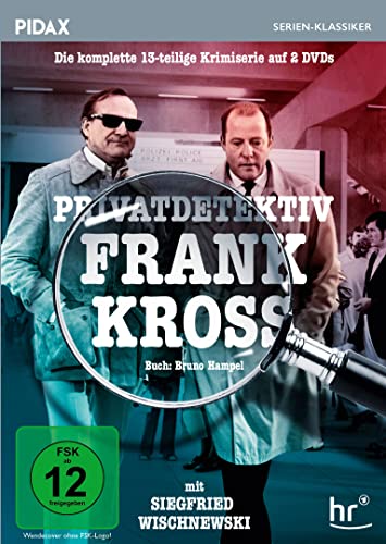 DVD - Privatdetektiv Frank Kross - Die komplette 13-teilige Krimiserie (PIDAX Serien-Klassiker)