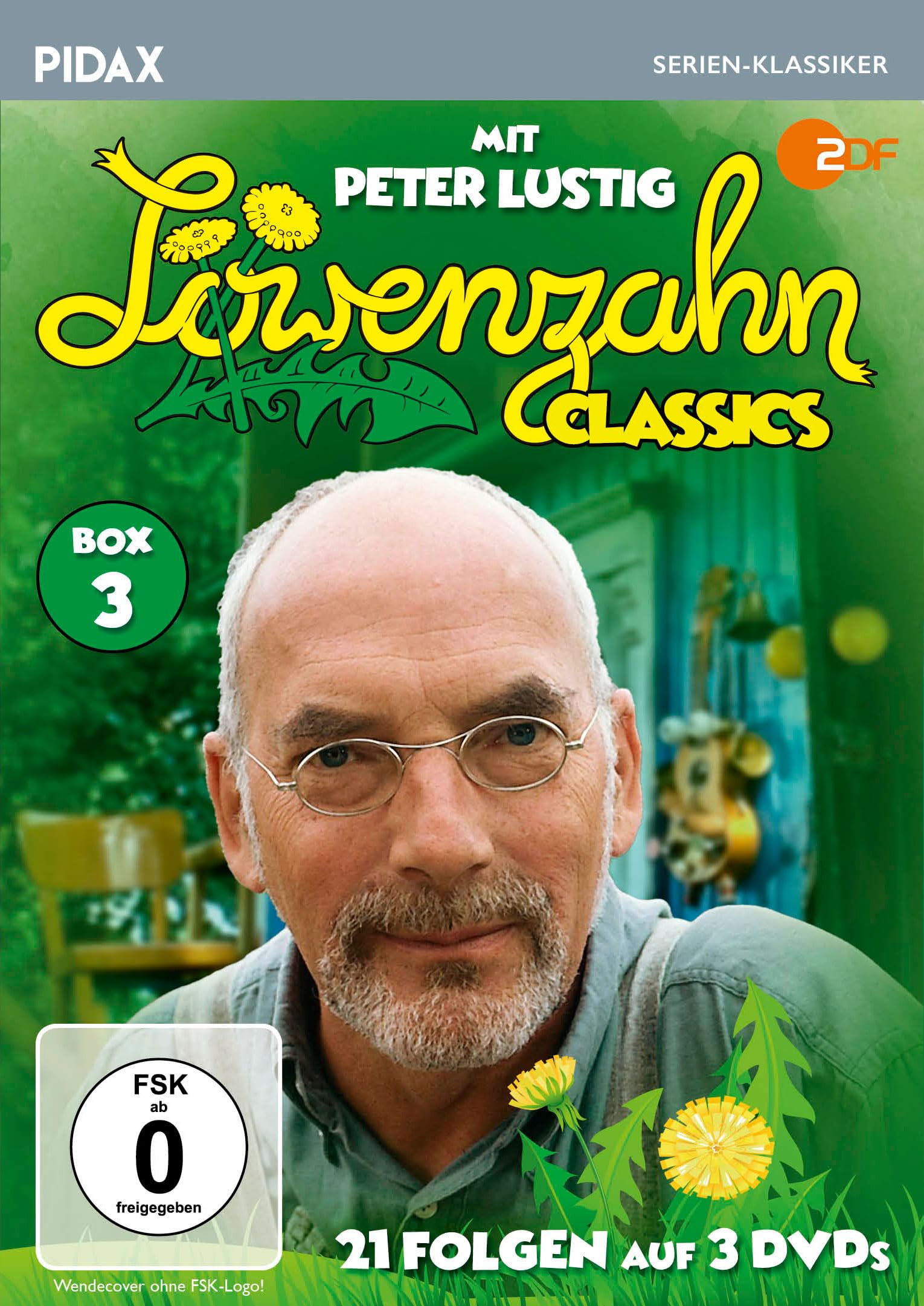 DVD - Löwenzahn Classics Box 3 (21 Folgen auf 3 DVDs)