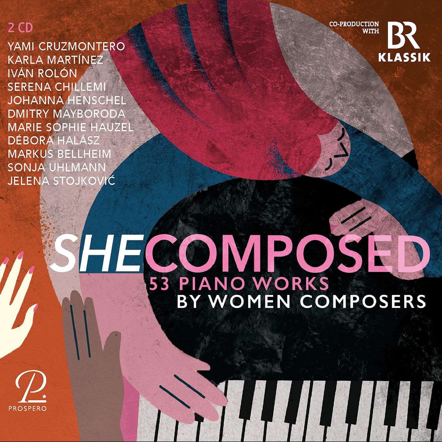 Sampler - SheComposed: 53 Piano Pieces By Women Composers Performed By 11 Pianists (Cruzmontero, Martinez, Rolon, Chillemi, Henschel, Mayboroda, Hauzel, a.o.)