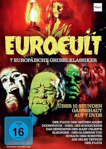 DVD - Eurocult - 7 europäische Gruselklassiker (PIDAX)