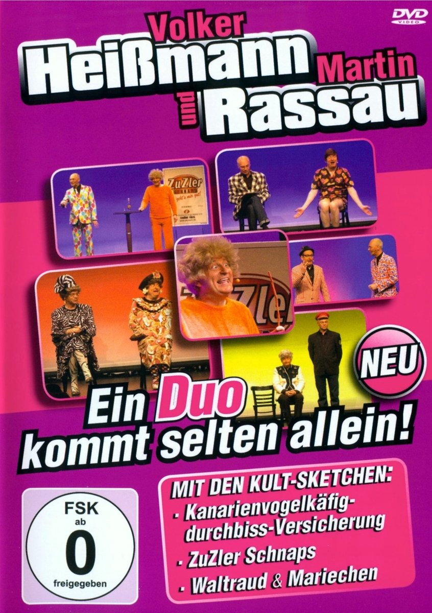 DVD - Heißmann , Volker & Rassau , Martin - Ein Duo kommt selten allein!