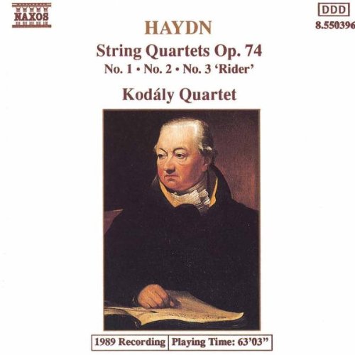 Haydn , Joseph - String Quartets, Op. 74 No. 1, No. 2, No. 3 'Rider' (Kodlay Quartet)