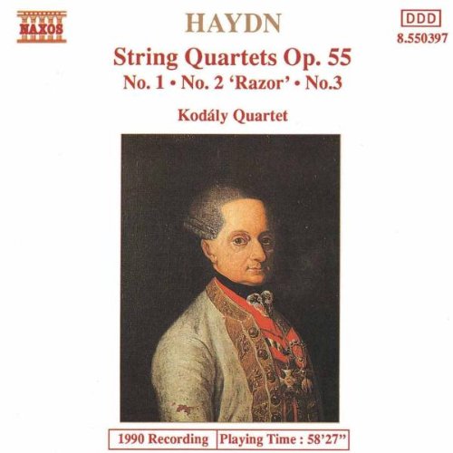 Kodaly-Quartette - Haydn Streichquartette Op. 55 1-3 Koda