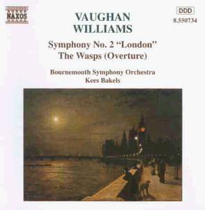 Vaughan Williams - Symphony No. 2 'London' / The Wasps (Overture) (Bakels, BSO)