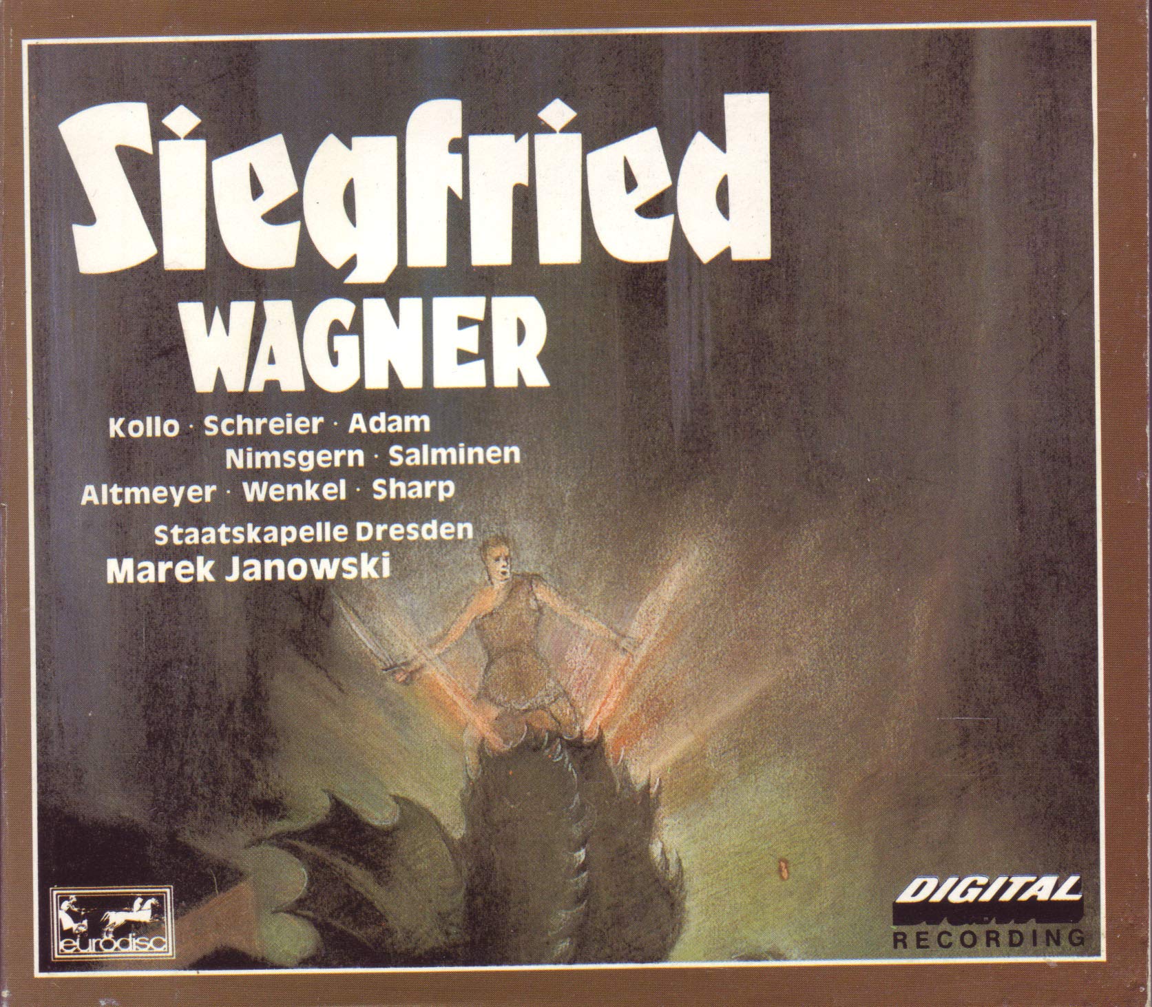 Wagner , Richard - Siegfried (GA) (Janowski, Kollo, Schreier, Adam, Nimsgern, Salminen, Wenkel, Altmeyer, Sharp)